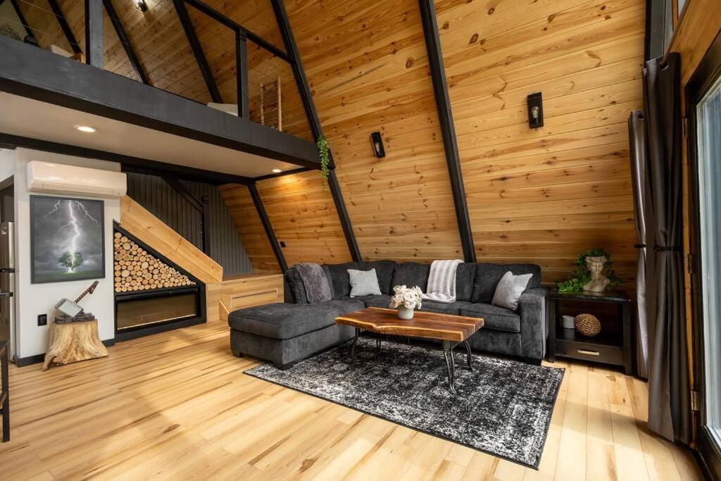 Valhalla Cabins Aframes With Hot Tubs & Sauna Cosby Extérieur photo