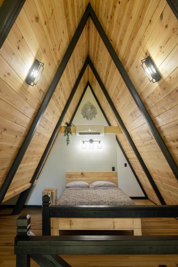 Valhalla Cabins Aframes With Hot Tubs & Sauna Cosby Extérieur photo