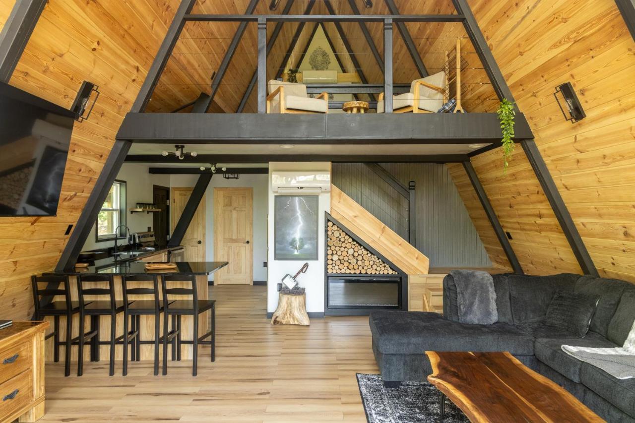 Valhalla Cabins Aframes With Hot Tubs & Sauna Cosby Extérieur photo