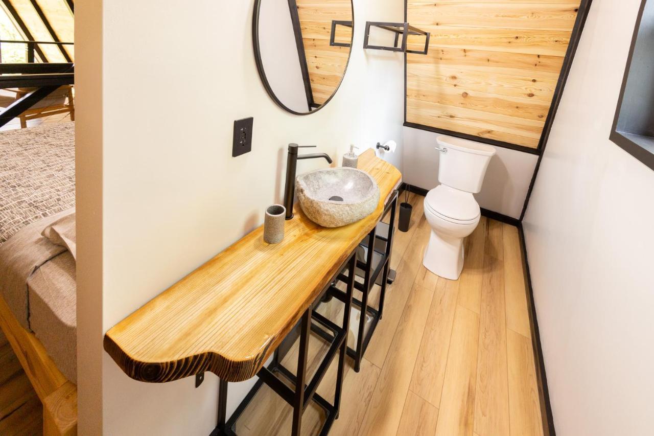 Valhalla Cabins Aframes With Hot Tubs & Sauna Cosby Extérieur photo